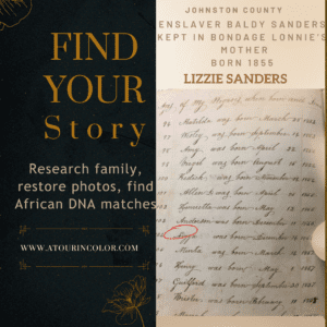 A close up of an old letter with the words " find your story ".